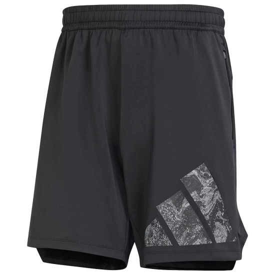 Adidas Ανδρικό σορτς Workout Logo Knit Shorts Adidas Ανδρικό σορτς Workout Logo Knit Shorts